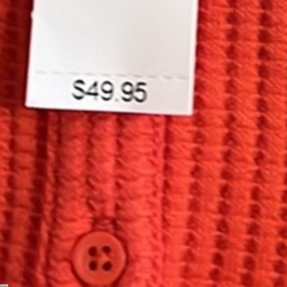 GAP WAFFLE RAGLAN HENLEY - IVORY LONG SLEEVE RELAXED FIT MED - CUSTOMER FAVORITE - Picture 13 of 16